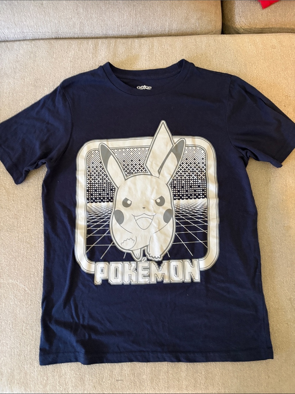 Mixit Navy Blue Pokemon Pikachu Graphic Tee